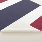 Thaise vlag sherpa deken (3/4)