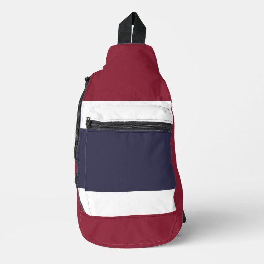 Thaise vlag sling bag (Voorkant)
