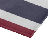 Thaise vlag snijplank (Hoek)