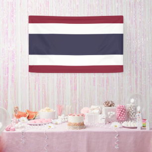 Thaise vlag spandoek