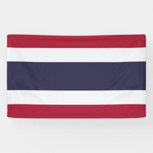 Thaise vlag spandoek