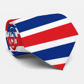 Thaise vlag stropdas (Opgerold)