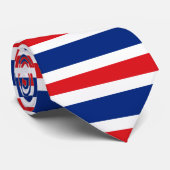 Thaise vlag stropdas (Opgerold)