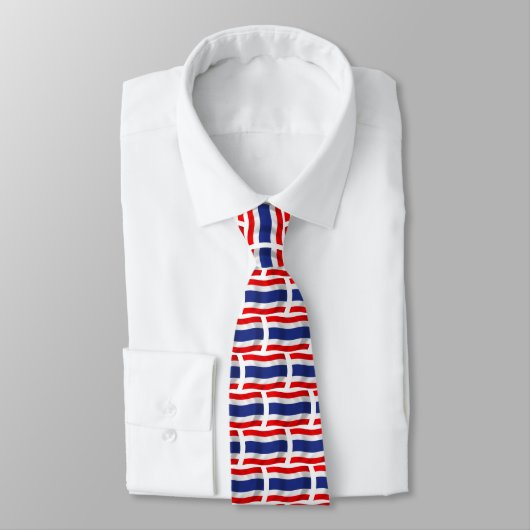 Thaise Vlag Stropdas (Gebonden)