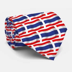 Thaise Vlag Stropdas