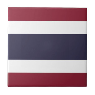 Thaise vlag tegeltje