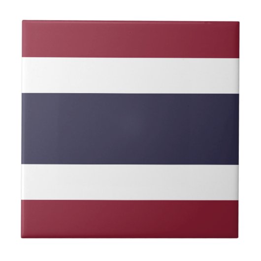 Thaise vlag tegeltje (Voorkant)