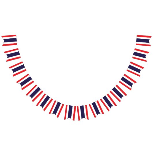 Thaise vlag & Thailand Banners/bruiloften Vlaggetjes (Alle)