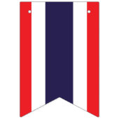 Thaise vlag & Thailand Banners/bruiloften Vlaggetjes (Eerste vlag)