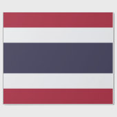 Thaise vlag (Thailand) Cadeaupapier (Vlak)