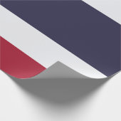 Thaise vlag (Thailand) Cadeaupapier (Hoek)