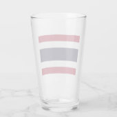 Thaise vlag (Thailand) Glas (Achterkant)