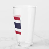 Thaise vlag (Thailand) Glas (Links)