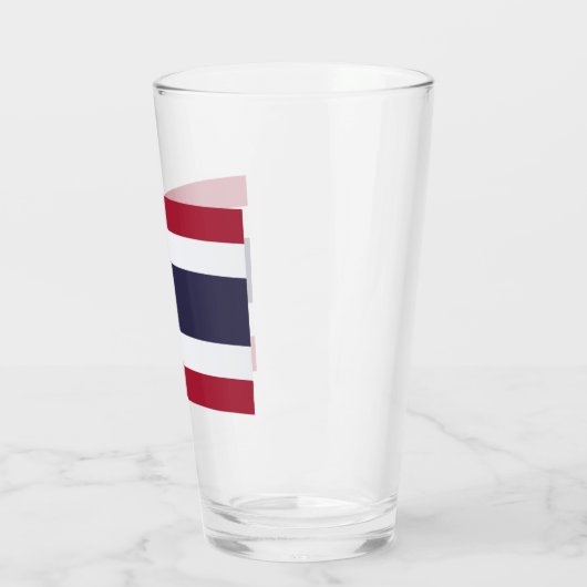 Thaise vlag (Thailand) Glas (Links)