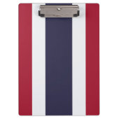 Thaise vlag (Thailand) Klembord (Voorkant)