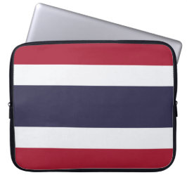 Thaise vlag (Thailand) Laptop Sleeve