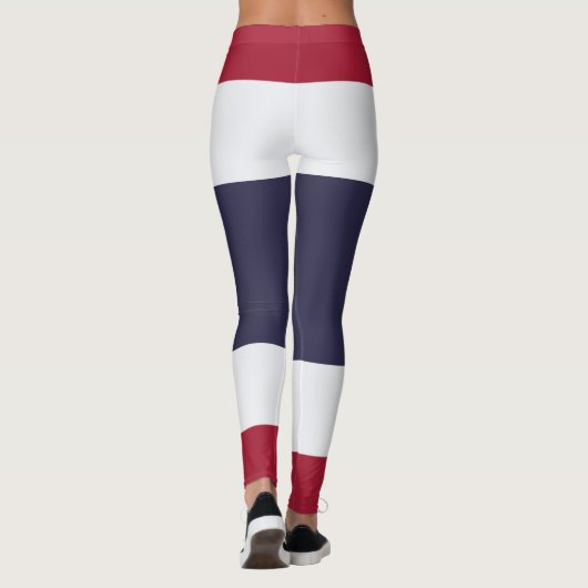 Thaise vlag (Thailand) Leggings (Achterkant)