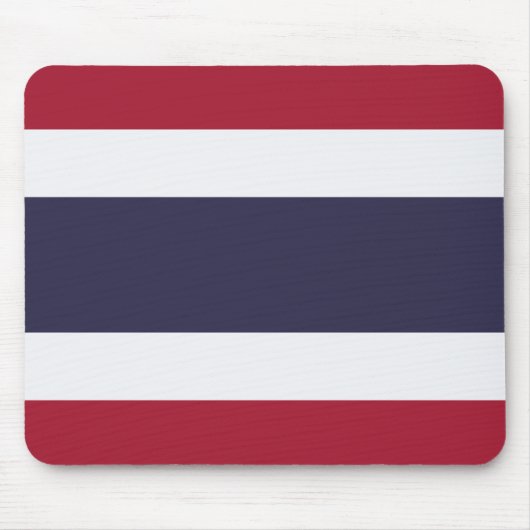 Thaise vlag (Thailand) Muismat (Voorkant)