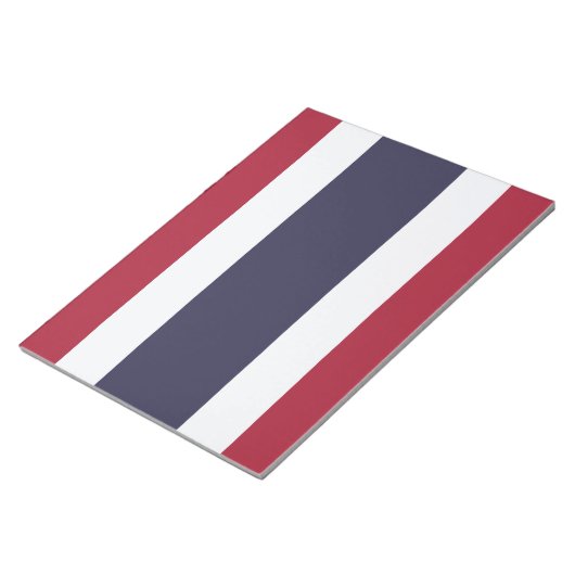 Thaise vlag (Thailand) Notitieblok (Schuin)