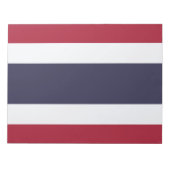 Thaise vlag (Thailand) Notitieblok (Voorkant)