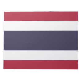 Thaise vlag (Thailand) Notitieblok