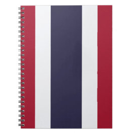 Thaise vlag (Thailand) Notitieboek