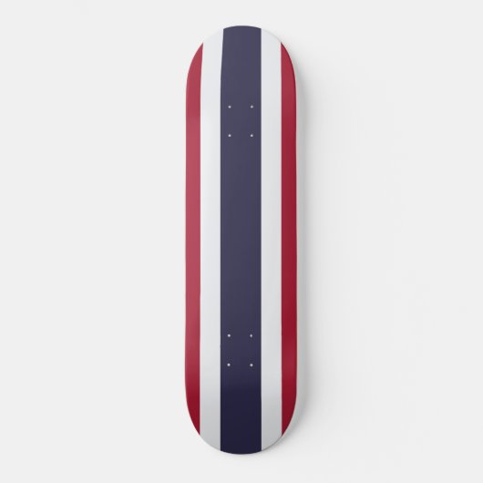 Thaise vlag (Thailand) Persoonlijk Skateboard (Voorkant)