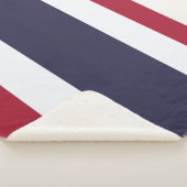 Thaise vlag (Thailand) Sherpa Deken (3/4)
