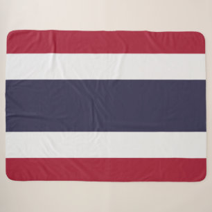 Thaise vlag (Thailand) Sherpa Deken