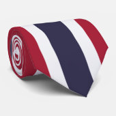 Thaise vlag (Thailand) Stropdas (Opgerold)