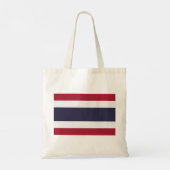 Thaise vlag (Thailand) Tote Bag (Achterkant)
