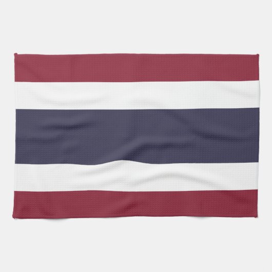 Thaise vlag theedoek (Horizontaal)