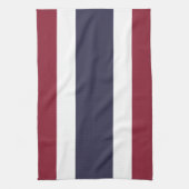 Thaise vlag theedoek (Verticaal)