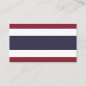 Thaise vlag visitekaartje (Voorkant)