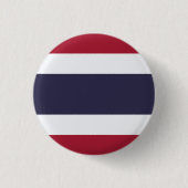 Thaise vlag, Vlag van Thailand Ronde Button 3,2 Cm (Voorkant)