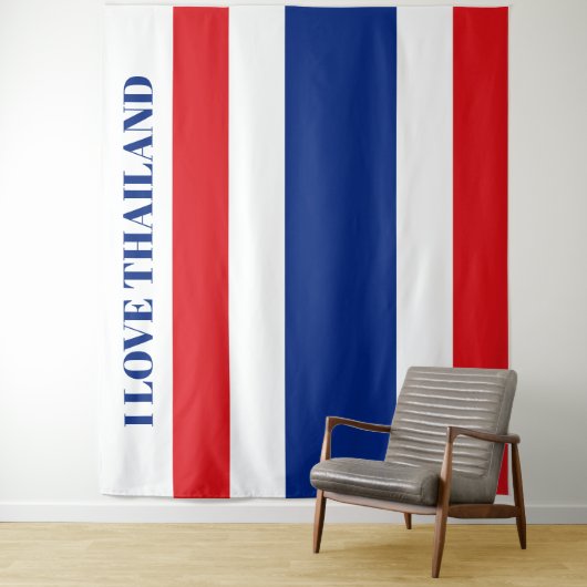 Thaise vlag wandkleed (In situ)