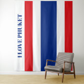 Thaise vlag wandkleed (In situ)