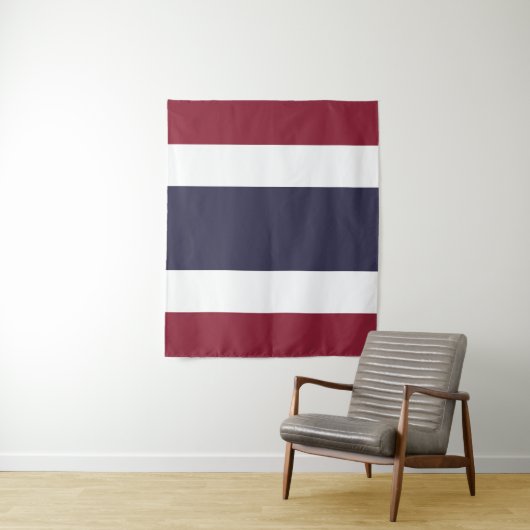 Thaise vlag wandkleed (In situ)