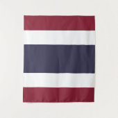 Thaise vlag wandkleed (Voorkant)