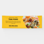 Thaise Voedsel Aangepaste Banner (Horizontaal)