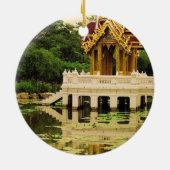 Thaise watertuin keramisch ornament (Achterkant)