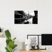 Thaise waterweg poster (Thuiskantoor)