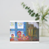 Thaise wesp briefkaart (Staand voorkant)