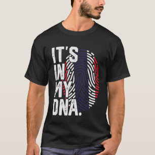Thaise wortels vlag vingerafdruk grafisch patriott t-shirt