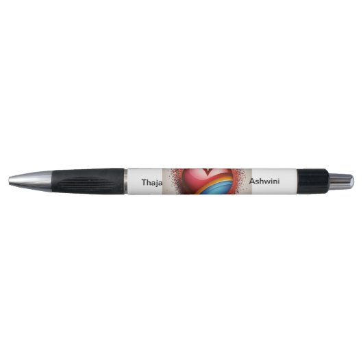 Thaja Ashwini heartin tattoo Pen (Voorkant)