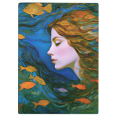 "Thalassa" - Vrouwen in het water Klembord (Achterkant)