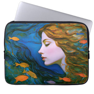 "Thalassa" - Vrouwen in het water Laptop Sleeve