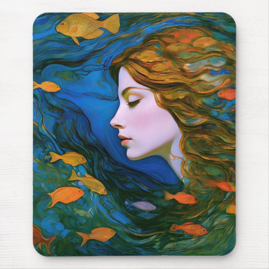 "Thalassa" - Vrouwen in het water Muismat (Voorkant)