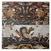 THALASSA ZEE GODIN, SLANGENDRAAK, DOLFIJNEN, VISSE TEGELTJE (Voorkant)