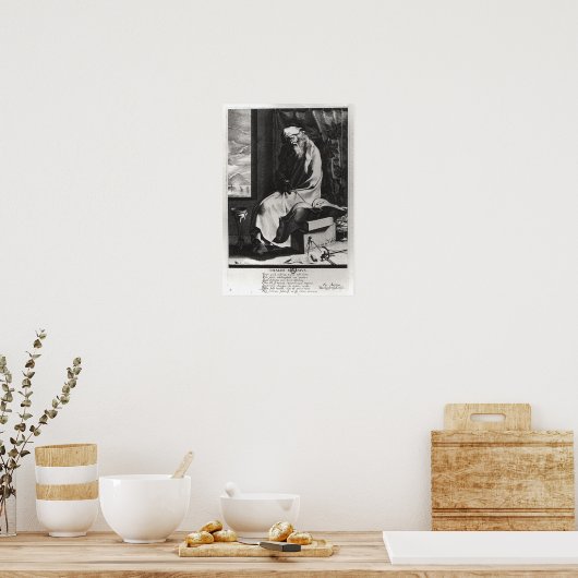 Thales of Miletus Poster (Keuken)